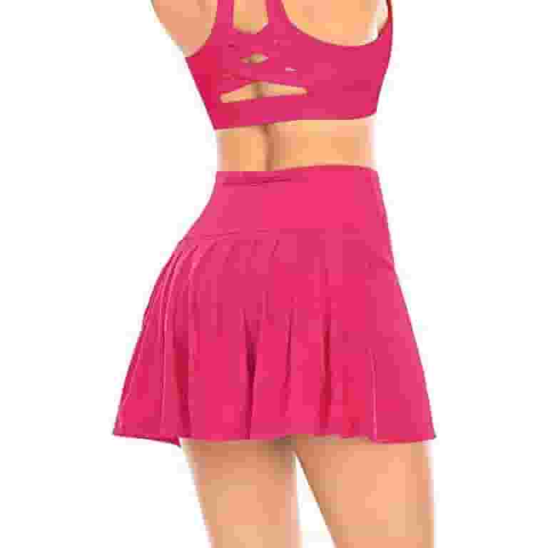 Women's Pleated Tennis Skirts with Pockets, Golf Skorts for