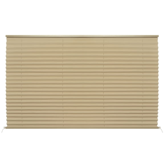 Pleated Window Shades Cappuccino 50"W x 32"H for Campers and Travel
