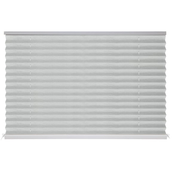 Pleated Window Shades Gray 32"W x 24"H for RV Camper Travel