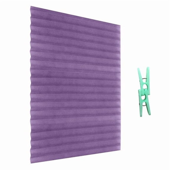 Pleated Window Shades,Temporary Window Blinds Cordless Light Filtering Pleated Fabric Shade Room Darkening Shades for Office,Living Room,Bedroom