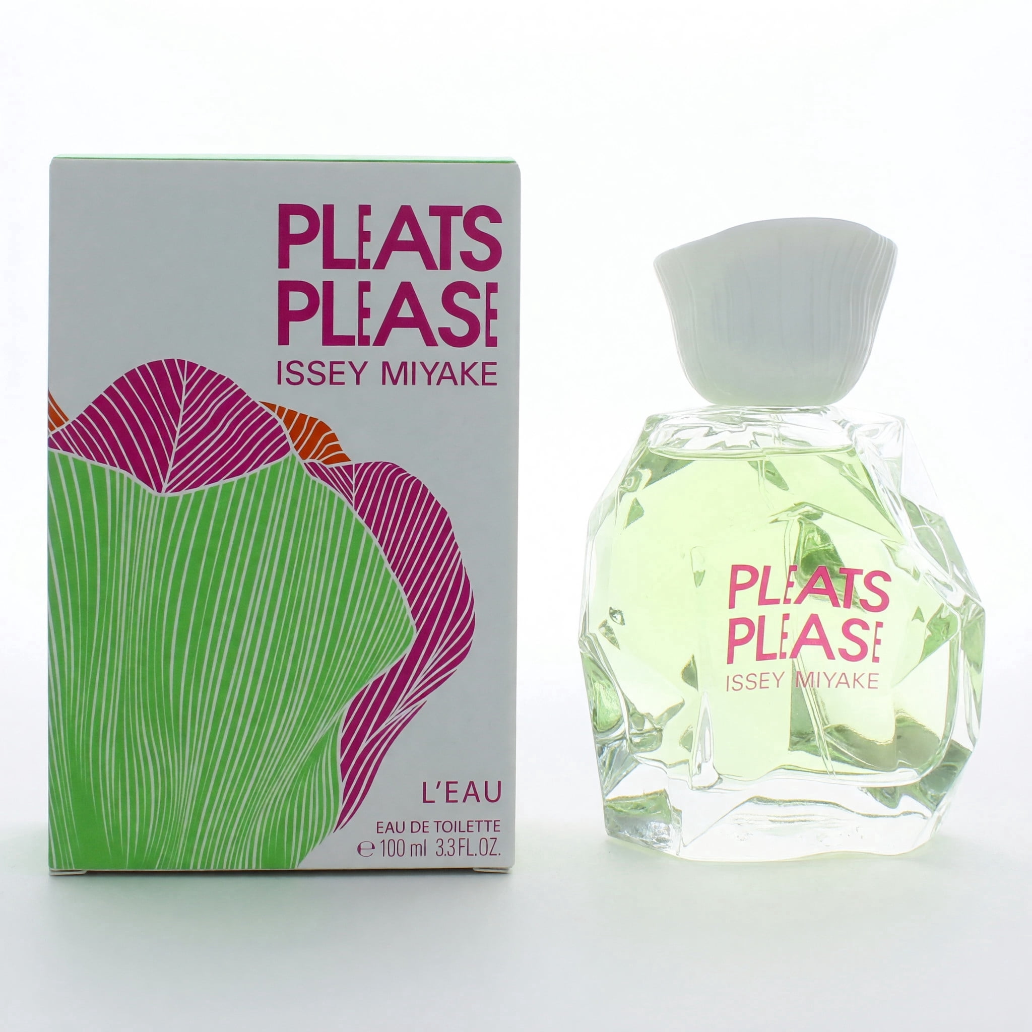 【美品】PLEATS PLEASE ISSEY MIYAKE ベスト 3 Issey Miyake Pleats Please Leau for Women - 3.3 oz EDT Spray