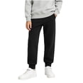 thumbnail image 1 of Plebaso Boys Girls Baggy Jogger Sweatpants High Elastic Waist Athletic Joggers Cotton Sweats Pants with Pockets, 1 of 7