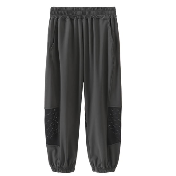 Plebaso Boys Girls Thin Pants Mesh Patchwork Lightweight Casual Long Bloomers Kids Quick Dry Athletic Pants
