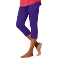 thumbnail image 1 of Plebaso Capri Leggings for Women High Waist Slim Yoga Pants Lightweight Workout Capris with Zipper, 1 of 1