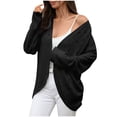 thumbnail image 1 of Plebaso Cardigan for Women Long Sleeve Casual Open Front Sweater Lightweight Womens Loose Knit Cardigans, 1 of 7