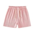 thumbnail image 1 of Plebaso Casual Shorts for Boys Girls Drawstring Pull on Shorts Lightweight Summer Beach Vacation Shorts, 1 of 2