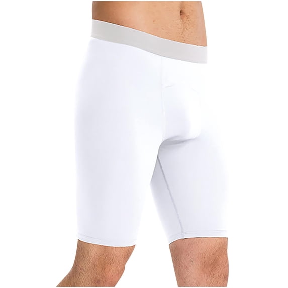 Plebaso Comfortable Shorts for Men Stretch Athletic Training Shorts Breathable Running Workout Underwear