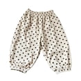 thumbnail image 1 of Plebaso Girls Baggy Jogger Sweatpants Elastic Waist Pull on Athletic Trousers Corduroy Cute Pants for Kids, 1 of 6