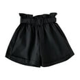 thumbnail image 1 of Plebaso Girls Casual Shorts High Waist Wide Leg Girls Shorts Lightweight Plain Summer Thin Shorts for Kids, 1 of 3