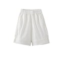 thumbnail image 1 of Plebaso Kids Boys Girls Casual Shorts Summer Thin Elastic Waist Lightweight Outdoor Shorts with Zipper, 1 of 5