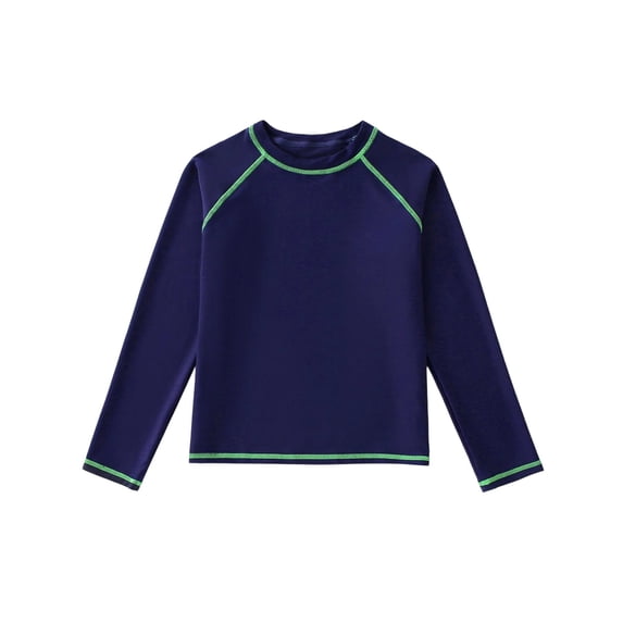Plebaso Kids Sun Protection Shirts Long/Short Sleeve Lightweight Tees Boys Girls Quick Dry Athletic Tops