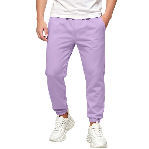 Plebaso Kids Sweatpants Drawstring Athletic Joggers for Boys Girls Casual Elastic Waist Sports Pants