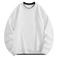 thumbnail image 1 of Plebaso Men's Crewneck Sweatshirts Long Sleeve Casual Pullover Loose Sweat Shirts Activewear for Men, 1 of 4