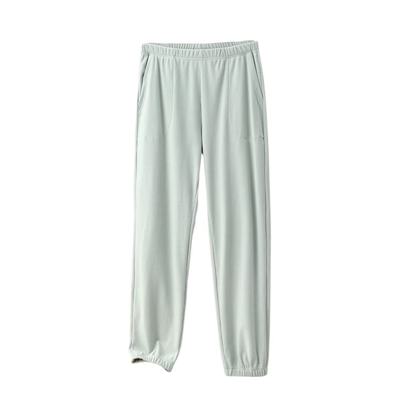 Plebaso Men's Pajama Pants Lounge Jogger Pants Sleepwear with Pockets Comfortable Pj Bottoms for Men