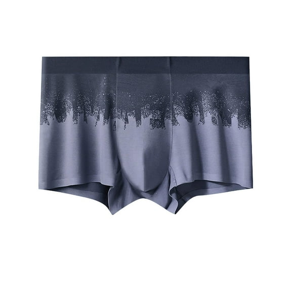 Plebaso Men's Underwear Comfortable Waistband Stretch Boxer Briefs Mens Fashion Breathable Underpants