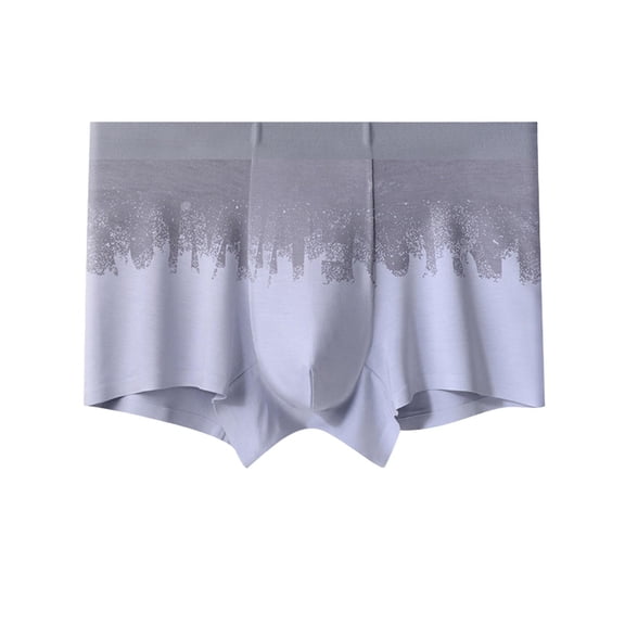 Plebaso Men's Underwear Comfortable Waistband Stretch Boxer Briefs Mens Fashion Breathable Underpants