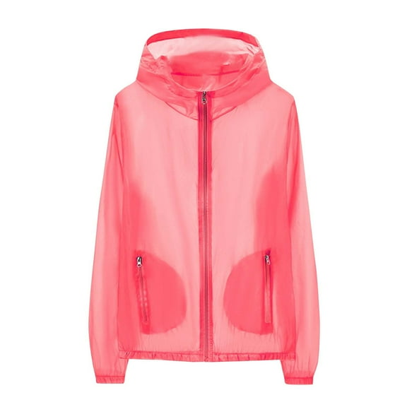 Plebaso Mens Full Zip up Sun Protection Hoodie Lightweight Jacket Outdoor Sun Shirts with Zipper Pockets