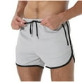 thumbnail image 1 of Plebaso Mens Running Shorts with Zipper Pockets Casual Drawstring Breathable Lightweight Athletic Shorts, 1 of 7