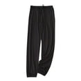thumbnail image 1 of Plebaso Pajama Pants Men's Drawstring Jogger Sleep Pants Lightweight Pj Bottoms Loungewear with Pockets, 1 of 4