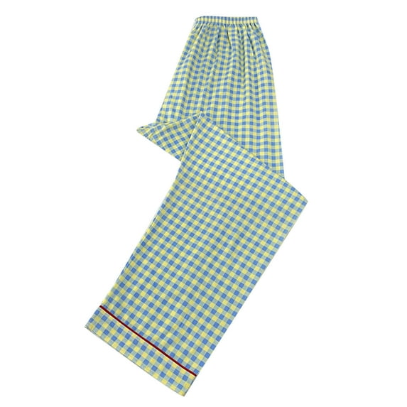 Plebaso Summer Lounge Pants for Women Elastic Waist Pajama Pants Lightweight Wide Leg Sleepwear Bottoms