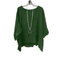 thumbnail image 1 of Plebaso Summer Tops for Women V Neck Ruffle Loose Blouses Short Sleeve Casual Plain Lightweight Tee Shirts, 1 of 5