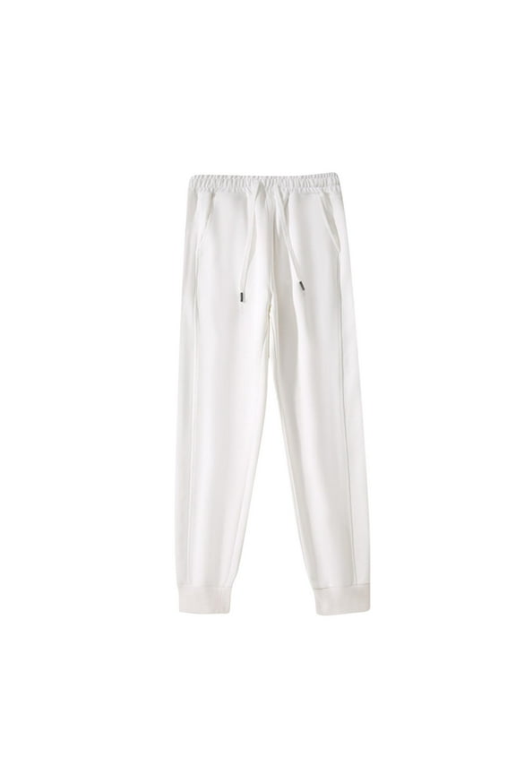 Sweatpants for Men Big and Tall Cotton Lounge Joggers Elastic Bottom Mens Baggy Sweat Pants