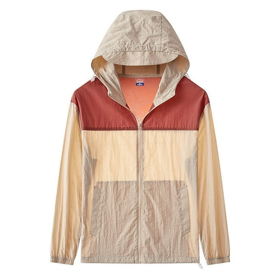 Plebaso UPF 50+ Hiking Jacket for Women Men Full Zip Sun Protection Hoodie Lightweight Outdoor Sun Shirts