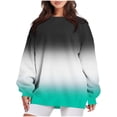 thumbnail image 1 of Plebaso Women's Fall Sweatshirt Crew Neck Long Sleeve Sweatshirts Casual Athletic Tops Pullover for Women, 1 of 4