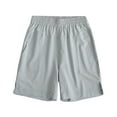thumbnail image 1 of Plebaso Women's Running Shorts Knee Length Quick Dry Athletic Workout Short Pants Lightweight with Pockets, 1 of 3