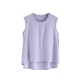thumbnail image 1 of Plebaso Women's Summer Tank Tops Casual Sleeveless Shirt Soft Sleep Tops with Built-In Bra Pads, 1 of 5