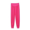 thumbnail image 1 of Plebaso Women's Yoga Pants Baggy High Waist Lounge Pants Solid Color Comfortable Dance Pants for Women, 1 of 7