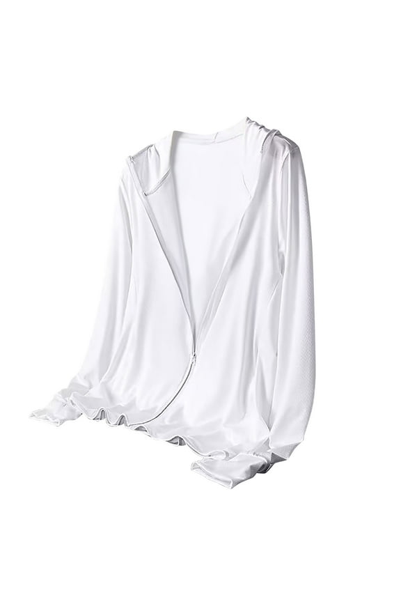 Womens Mens Sun Protection Jacket Summer Long Sleeve Breathable Outdoor Fishing Hiking Hoodies