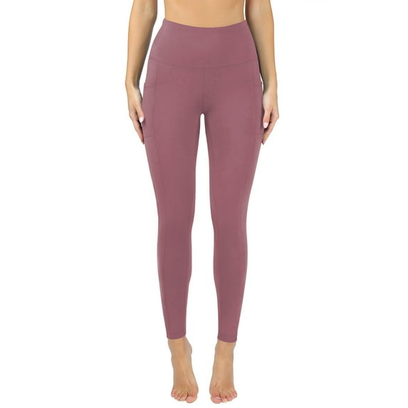 Plebaso Womens Tight Leggings Fashion Solid Color Double Pocket Yoga Pants Ladies Casual Running Jogger Pants