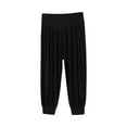thumbnail image 1 of Plebaso Womens Yoga Capri Pants High Waist Baggy Capris for Women Casual Loose Comfortable Lounge Pants, 1 of 7