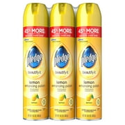 Pledge Beautify It Lemon Enhancing, Clean Furniture Polish, Spray 3 Pk, 14.2 oz