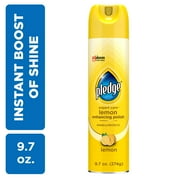Pledge® Expert Care™, Wood Polish Shines and Prote Counts, Lemon Enhancing, Aerosol, 9.7 oz.