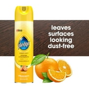 Pledge Reg; Expert Care Trade;, Wood Polish Shines and Prote Counts, Orange Enhancing, Aerosol, 9.7 oz.
