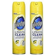 Pledge 9.7Oz Furniture Cleaner Lemon 3-Pack3   Household & Commercial Use, Effective Formula