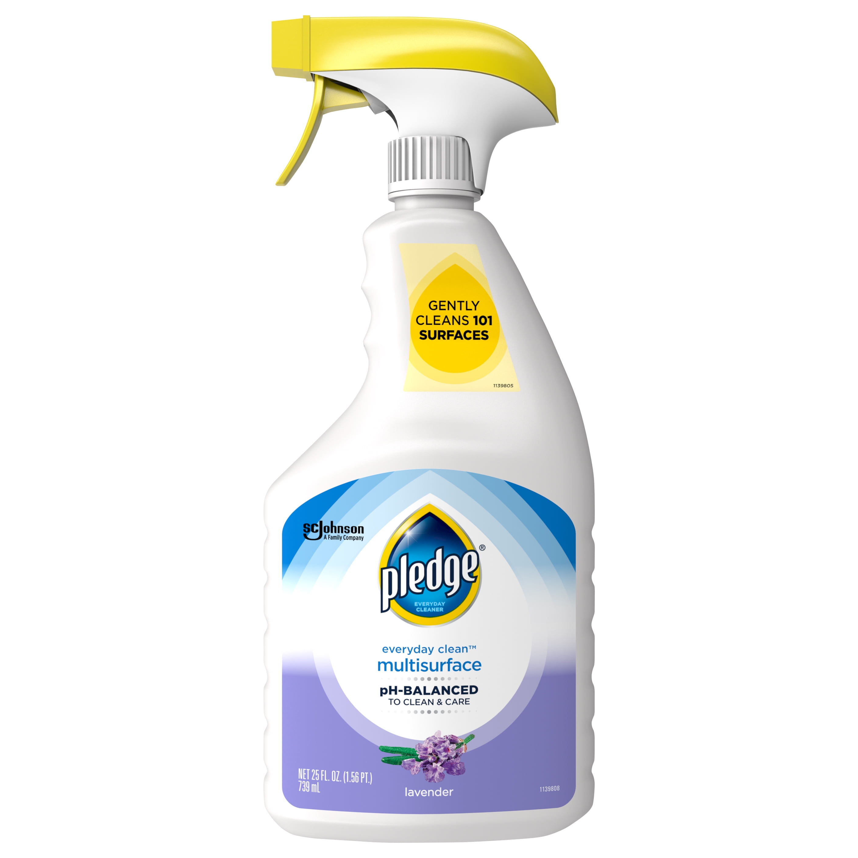 Pledge Multi Surface Cleaner Everyday Clean Trigger Spray 25 oz. Lavender