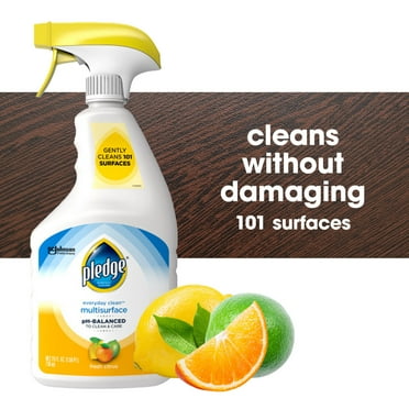 Pledge® Everyday Cleaner™ Multi Surface Cleaner, All Purpose Cleaner,Trigger, Fresh Citrus Scent, 25 oz