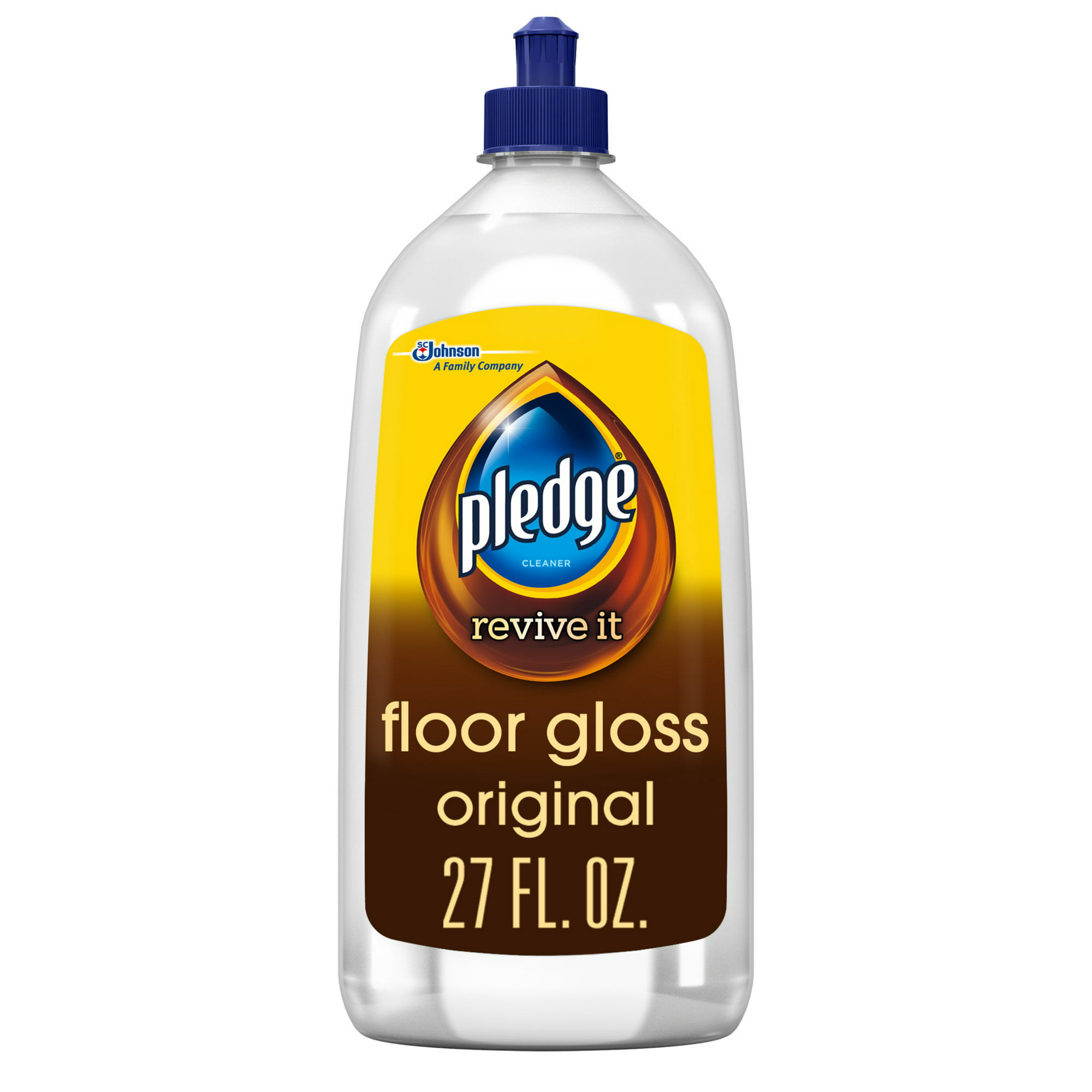 Pledge Revive It Floor Gloss - Restores and Protects Sealed Wood Floors (1 Bottle), 27 oz