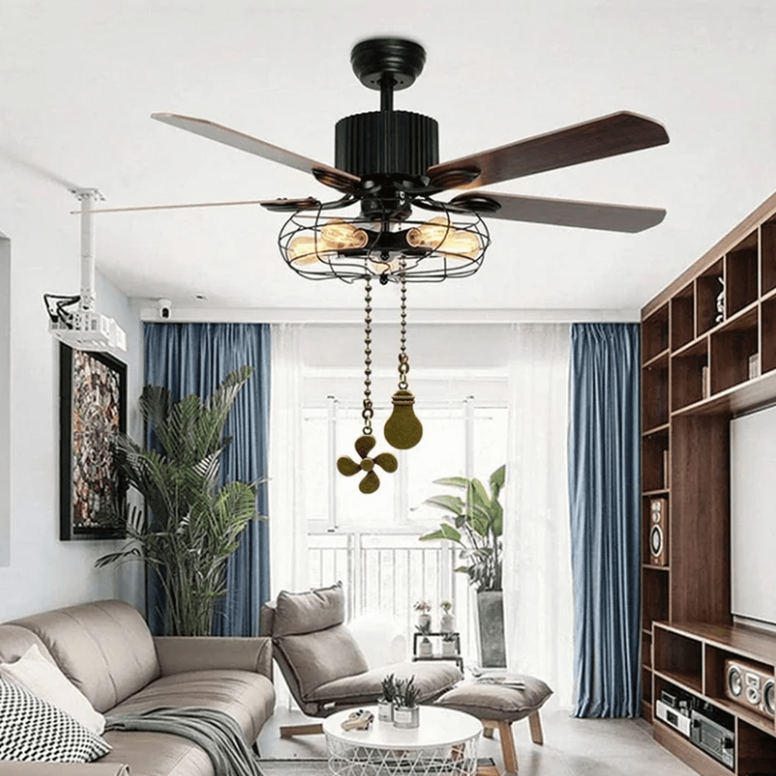 Plenike Hot Sale!! Ceiling Fan Pull Chain Fan Extension Chain Fan Chain ...