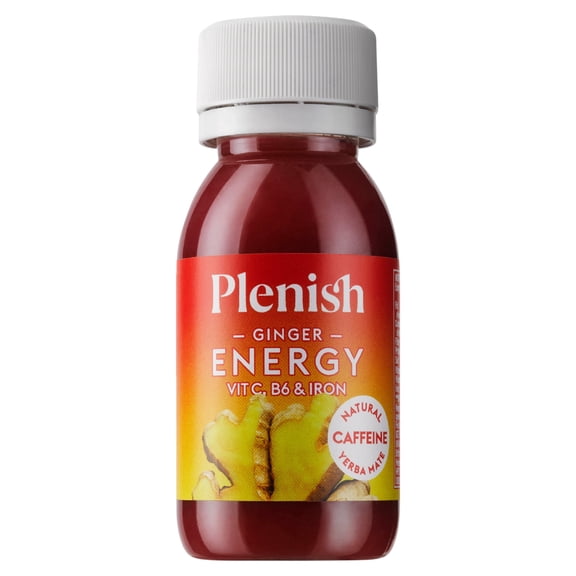 Plenish Ginger Energy Shot 60ml, Imported from Britain