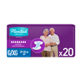 thumbnail image 1 of Plenitud Protect Unisex Incontinence Adult Diapers with Odor Control, Large / X Large, 20 Count, 1 of 5