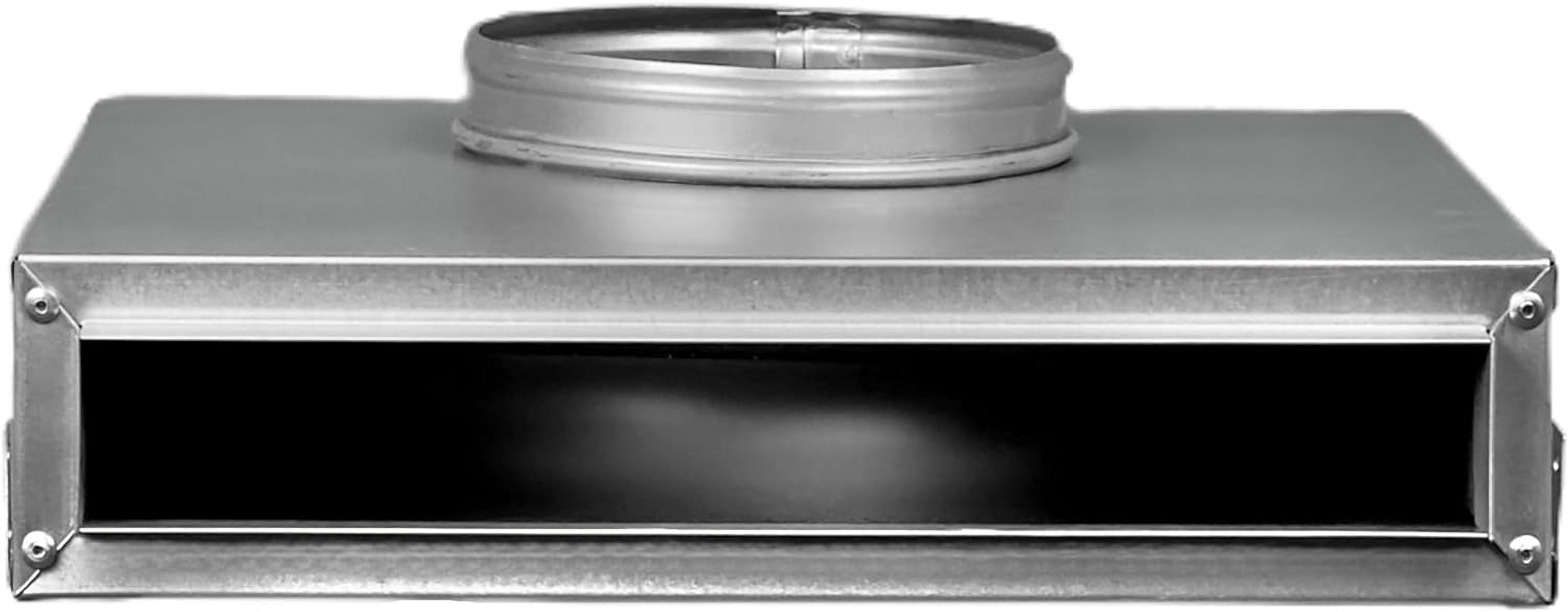 Plenum Box for [ Slot Diffuser (1 Slot) Single Slot] Premium