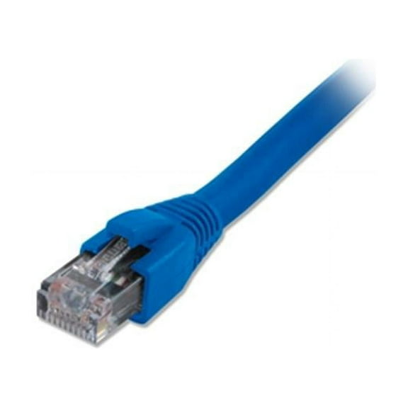 Plenum Cat6 Solid Conductor Patch Cable 50 ft. - Blue