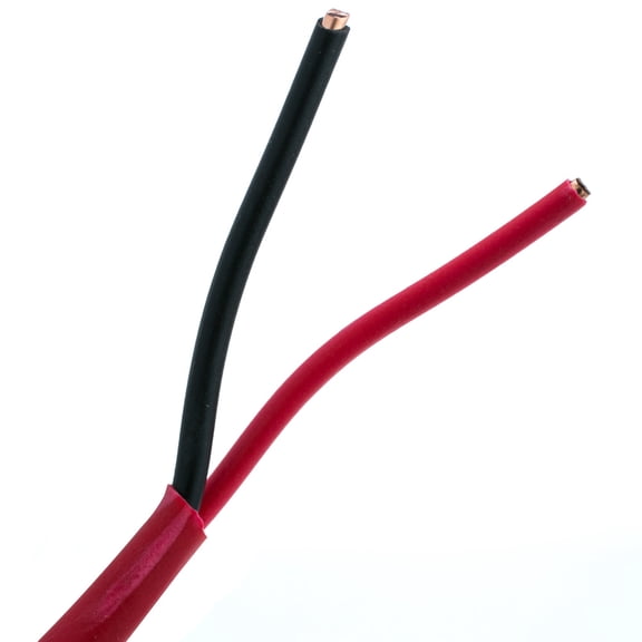 Cable Wholesale 11F7-02712NH 1000 ft. 14AWG 2C Plenum Fire Alarm & Security Cable - Solid - FPLP - Spool - Red