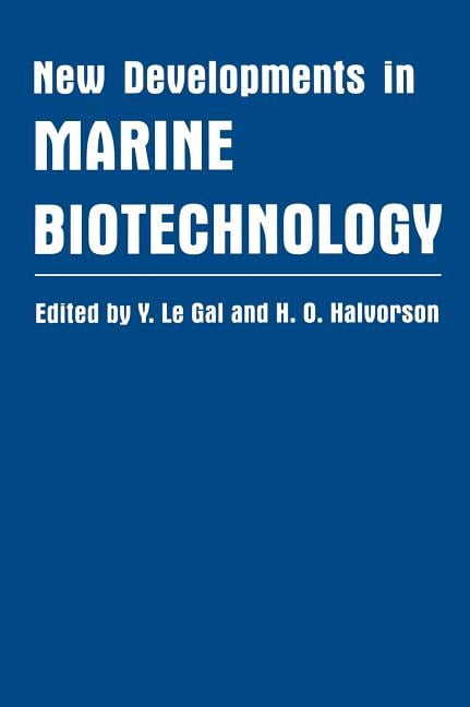 Plenum Series on Stress and Coping New Developments in Marine Biotechnology, (Hardcover)