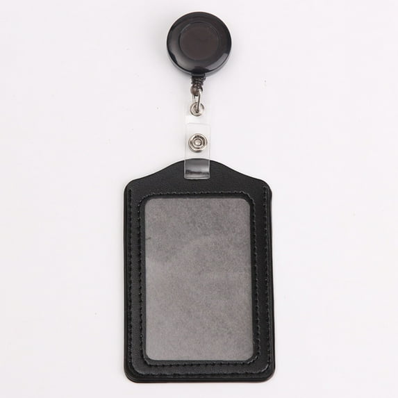 Plertrvy 12X6X1Cm 12 Retractable Badge Holders With Horizontal Id Card Holder, Retractable Buckle, Certificate Cover And Chest Card Cover Clearance (I@0606)