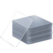 Plertrvy 15X15X5Cm 50Pc Heavy Duty Two Tape Clear Reusable Tape Picture Hanging Adhesive Tape Removable Wall Tape Adhesive Poster Tape (50 Square 2.4Inch*2.4Inch) Clearance (Clear@0018)